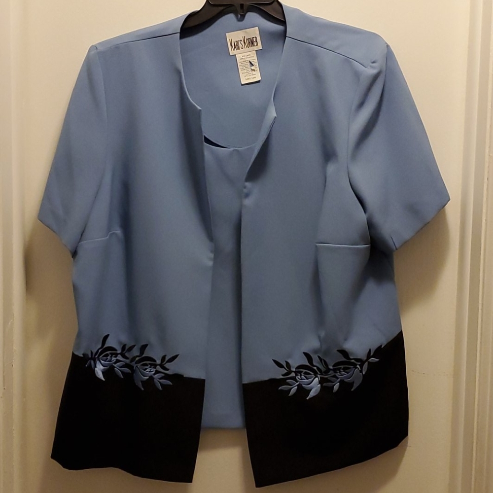 Suit coat with tank